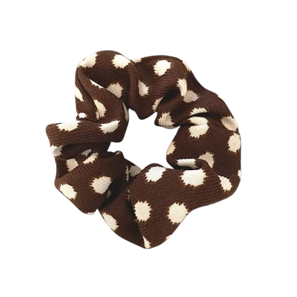 Chouchou marron foncé - Girafe