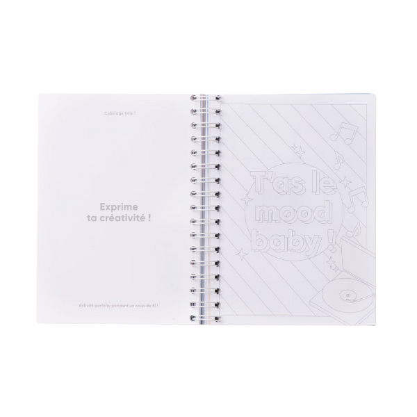 Planner Mensuel Moodtivation - 12 mois pour briller
