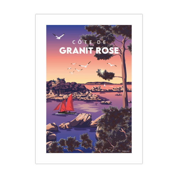Parallèle 48 - Affiche Côte de Granit Rose