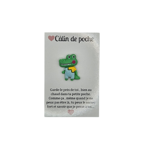 Câlin de Poche - Crocodile