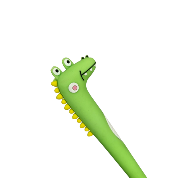 Yuko B - Stylos rigolo - Crocodile - vert