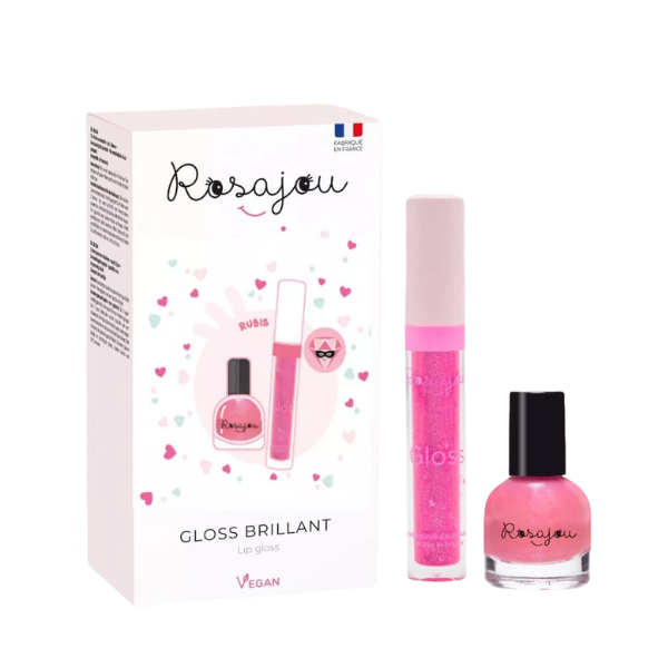 Rosajou - Coffret DUO Gloss Rubis VEGAN