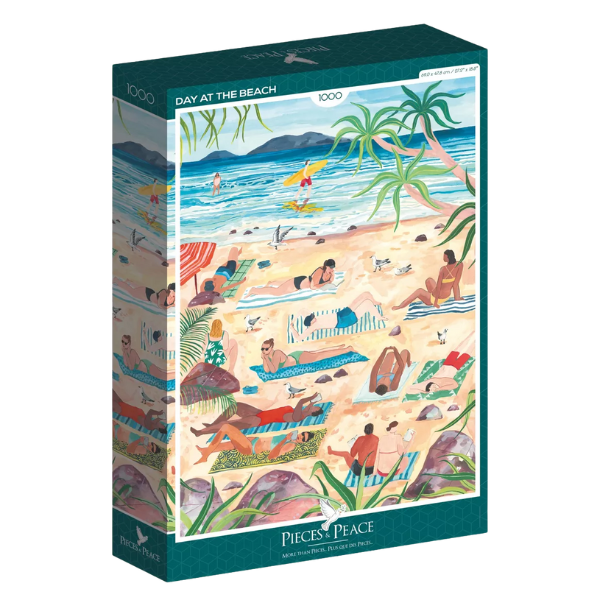 Puzzle Pieces&Peace 1000 Pièces - Day at the Beach