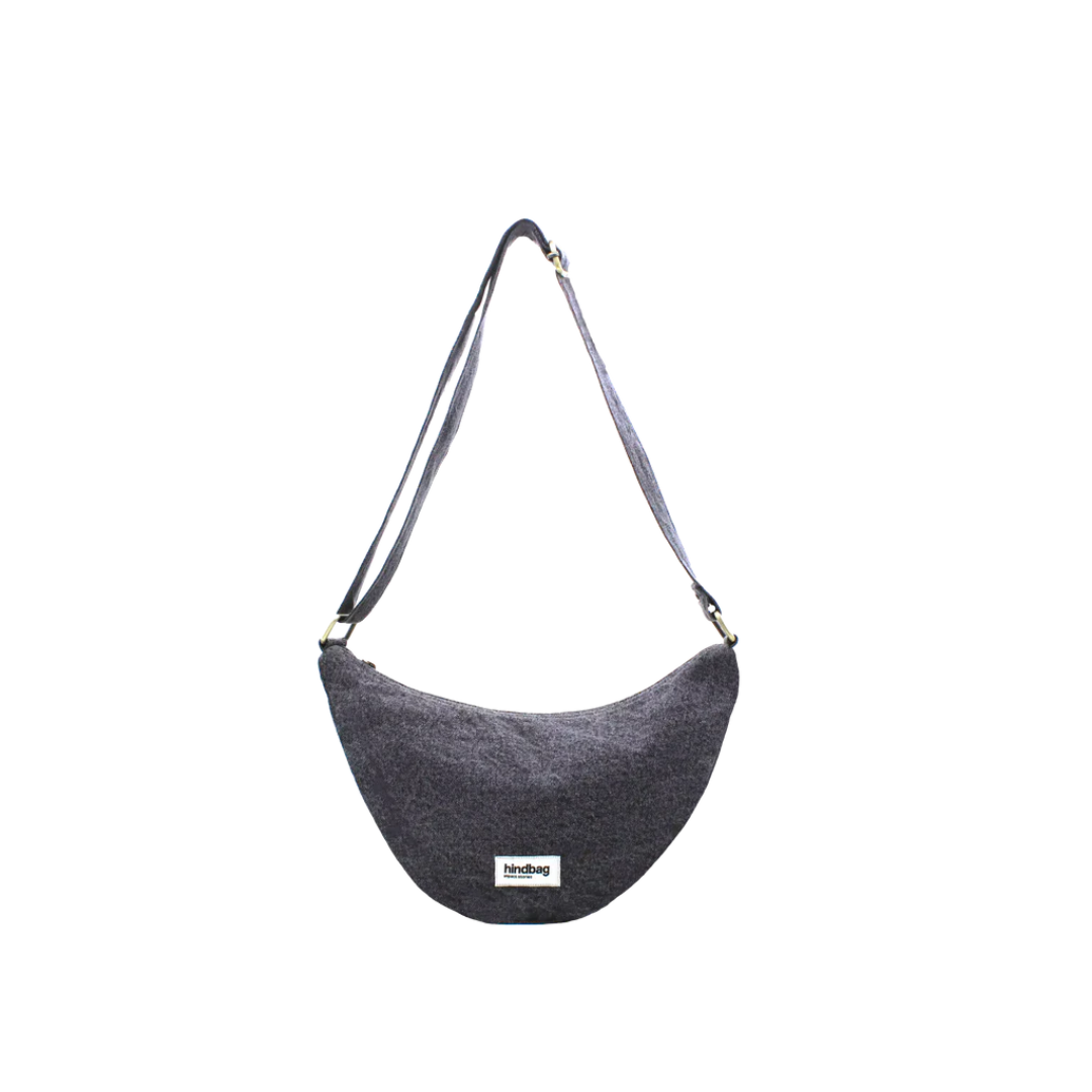 Hindbag - Sac Andréa Denim gris