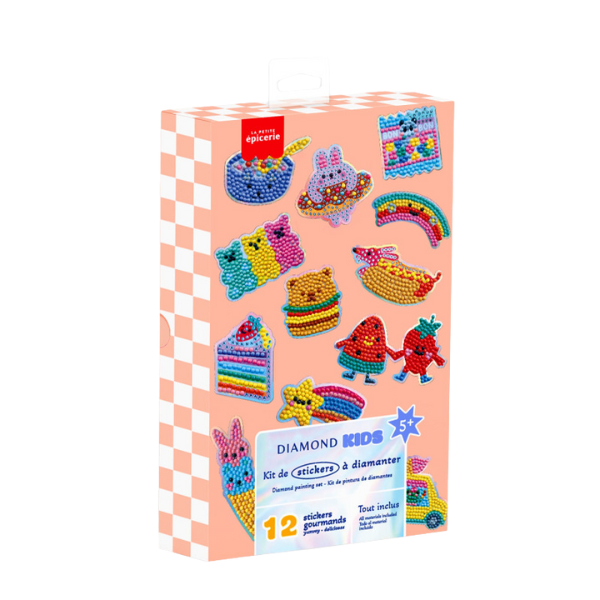 Petit Diamond Kids – Stickers Gourmands