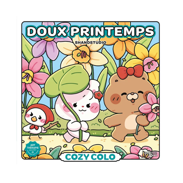 Hachette - Cozy Colo Doux printemps