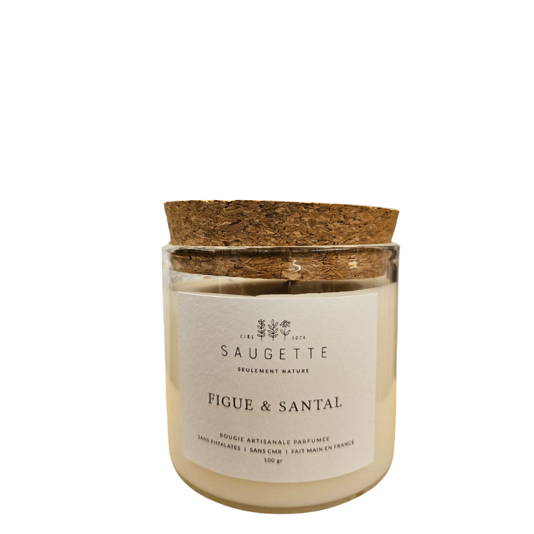 Saugette - Bougies artisanale Figue & santal
