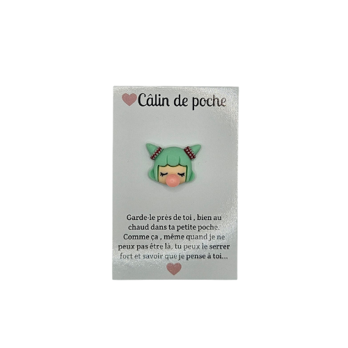 Câlin de Poche - Fille chewing-gum