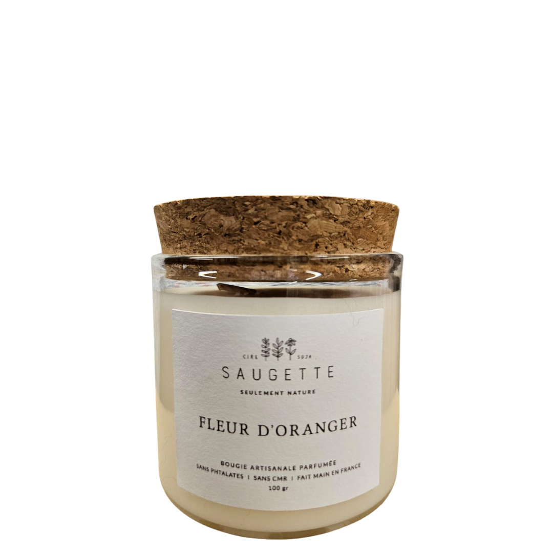 Saugette - Bougies artisanale fleur d'oranger