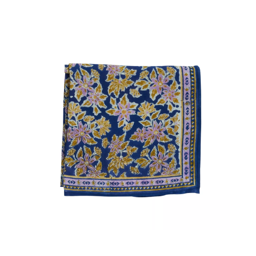 Bonheur du jour - Foulard Indien - Arya Indigo