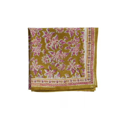 Bonheur du jour - Foulard Indien - Arya Olive