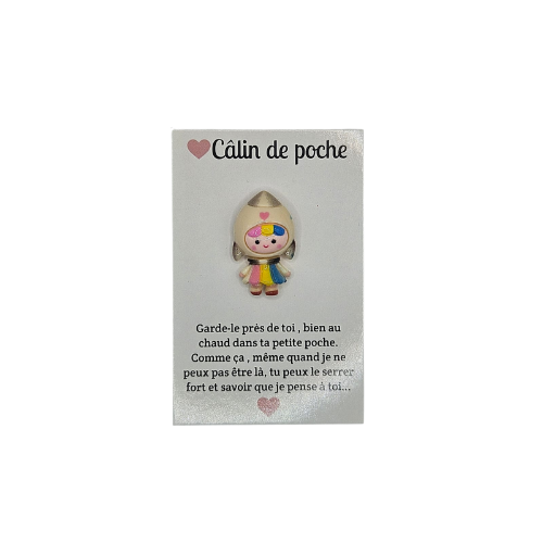 Câlin de Poche - Fille fusée