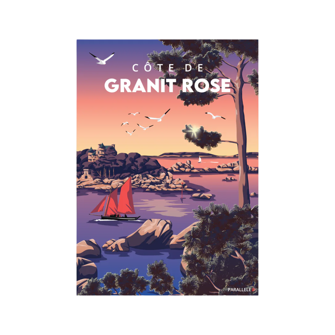Carte Postale - Côte de Granit Rose