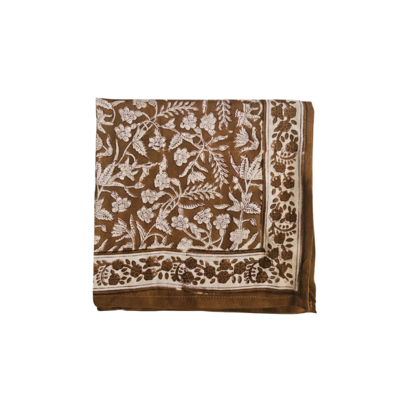 So family - Foulards Calcutta Olive - 50x50cm