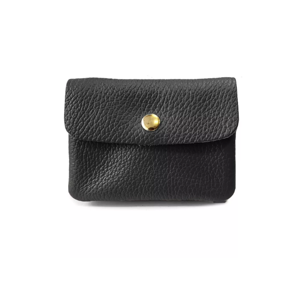 Porte-monnaie Luce Graine - Noir
