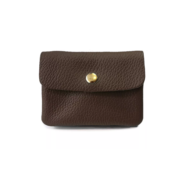 Porte-monnaie Luce Graine - Chocolat