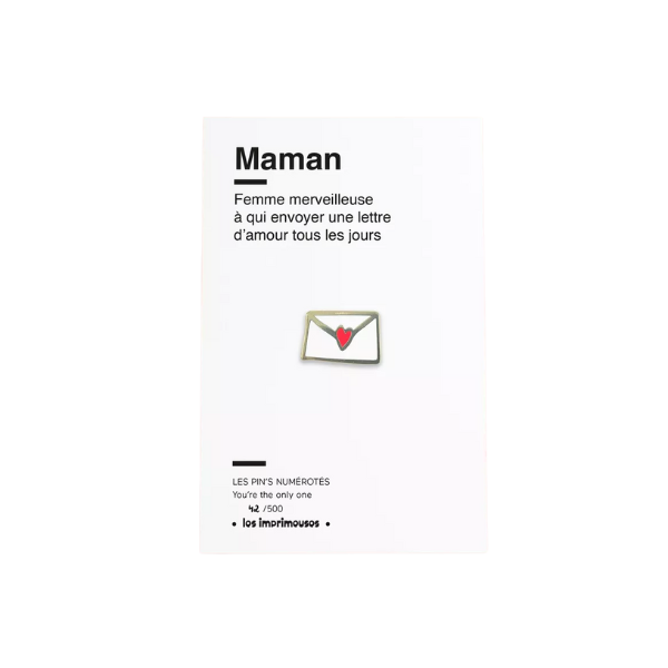 Les imprimeuses - Lettre - Maman