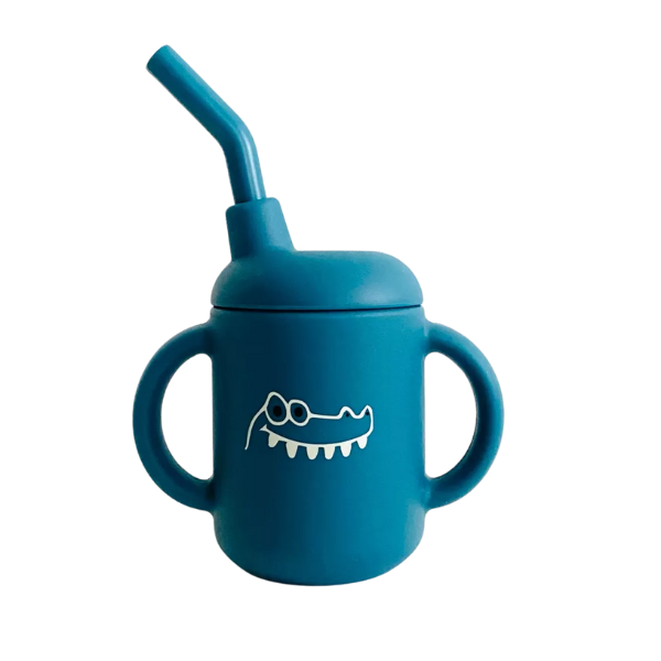 Les petits citrons - Verre à paille Marine