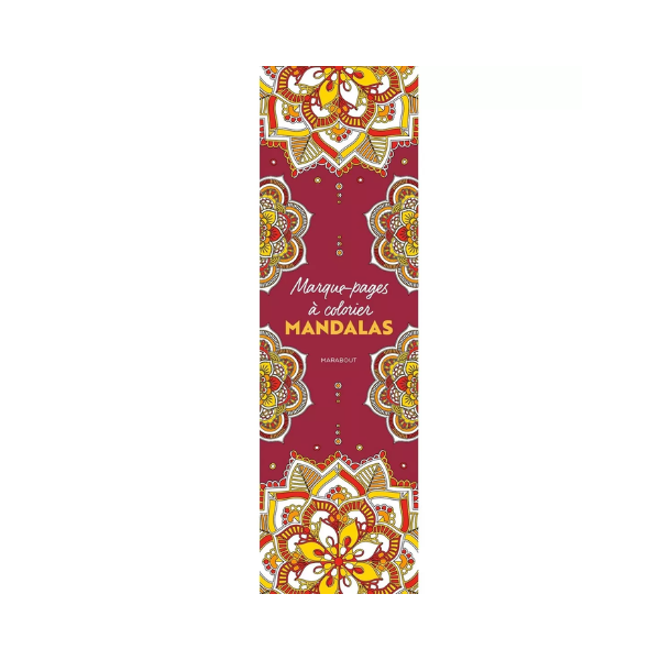 Marabout - Marque-pages à colorier