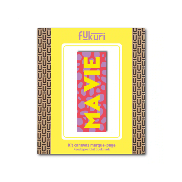 Kit Canevas - DIY - Marque-page Ma vie