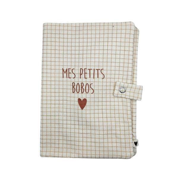Atelier wagram - Protège carnet de santé - Mes petits bobos