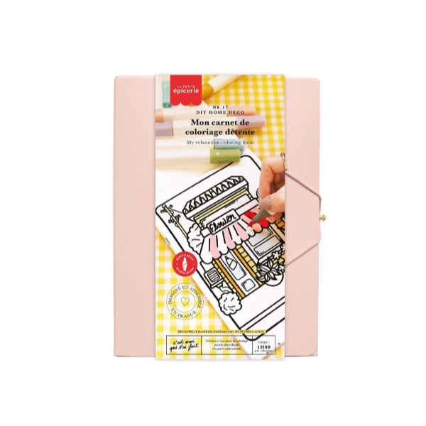 Kit DIY - Mon carnet de coloriage détente