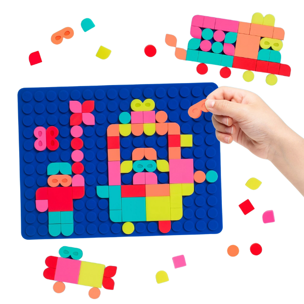 Super Petit - Silipop mosaïques à clipser