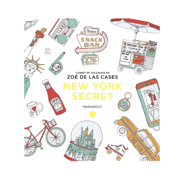 Marabout - Le petit livre de coloriages - New-York