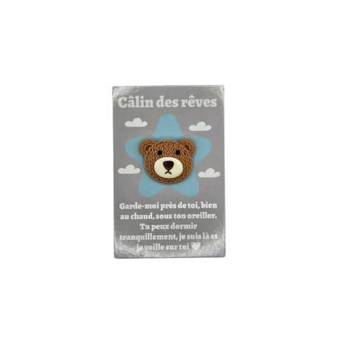 Câlin de Poche - Rêve Ourson brun