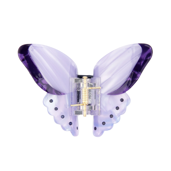 Coucou Suzette - Grosse pince - Papillon mauve