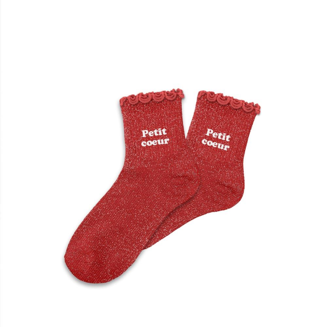 Chaussettes Enfant 3-6ans "Petit cœur"
