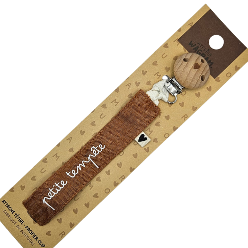 Atelier Wagram - Attache tétine - Petite tempête