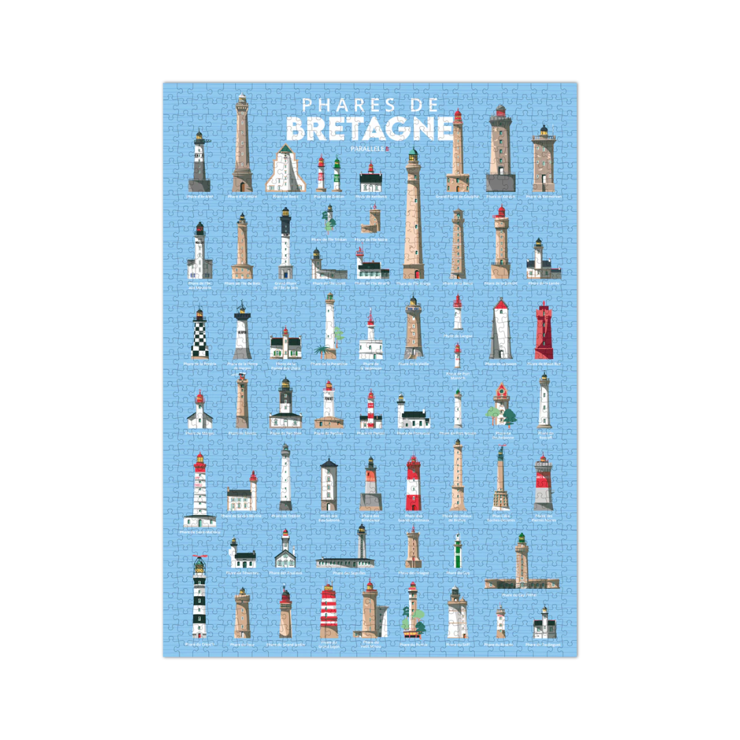 Puzzle Parallèle 48 - Phares de Bretagne