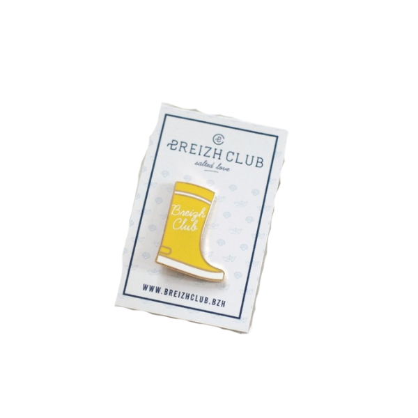 Breizh Club - Pin's Botte de pluie