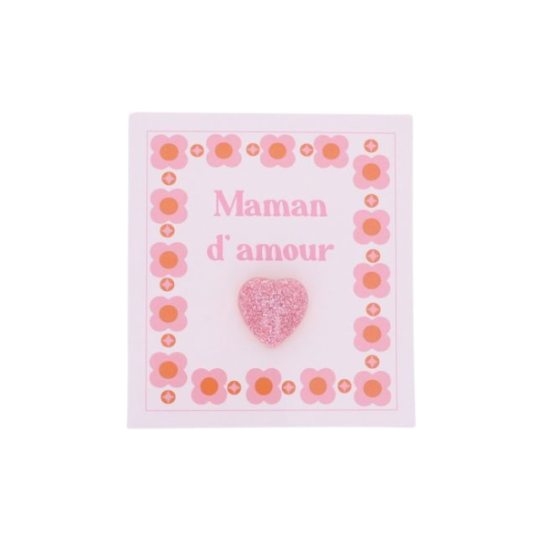 Pin's cœur - Maman d'amour
