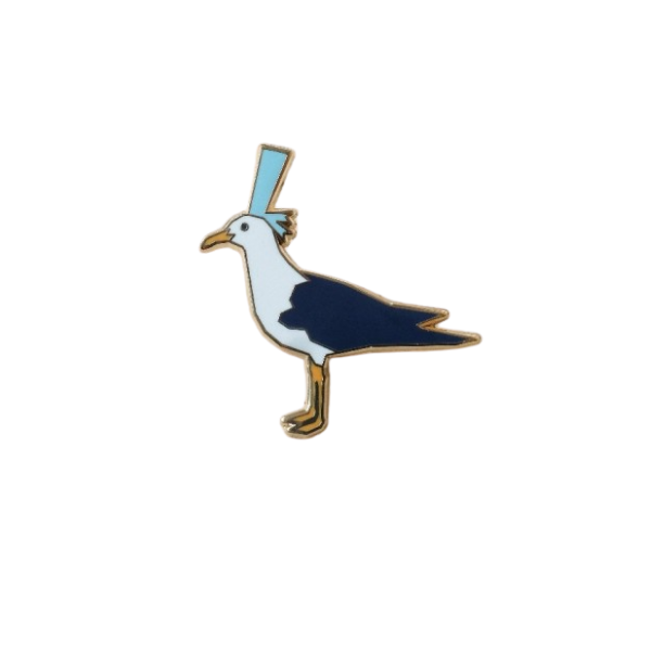 Breizh Club - Pin's Mouette bigoudène
