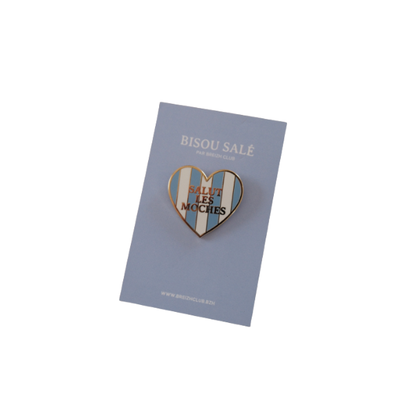 Breizh Club - Pin's Salut les moches