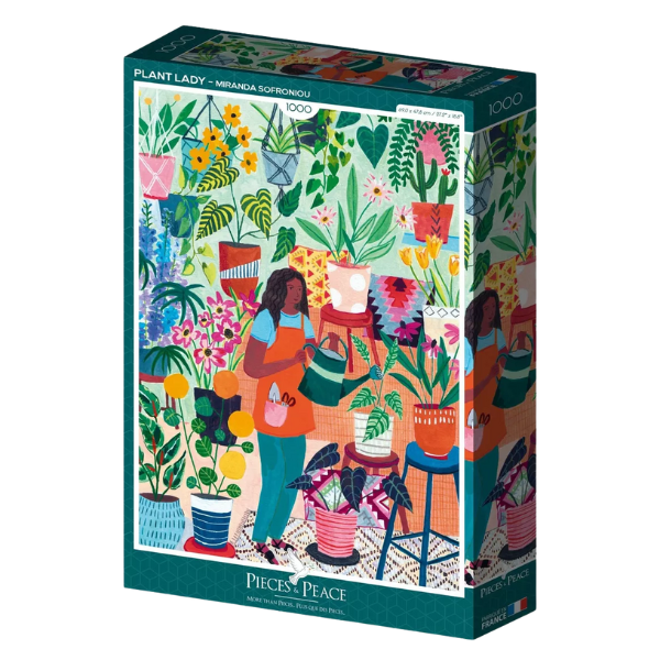Puzzle Pieces&Peace 1000 Pièces - Plant Lady
