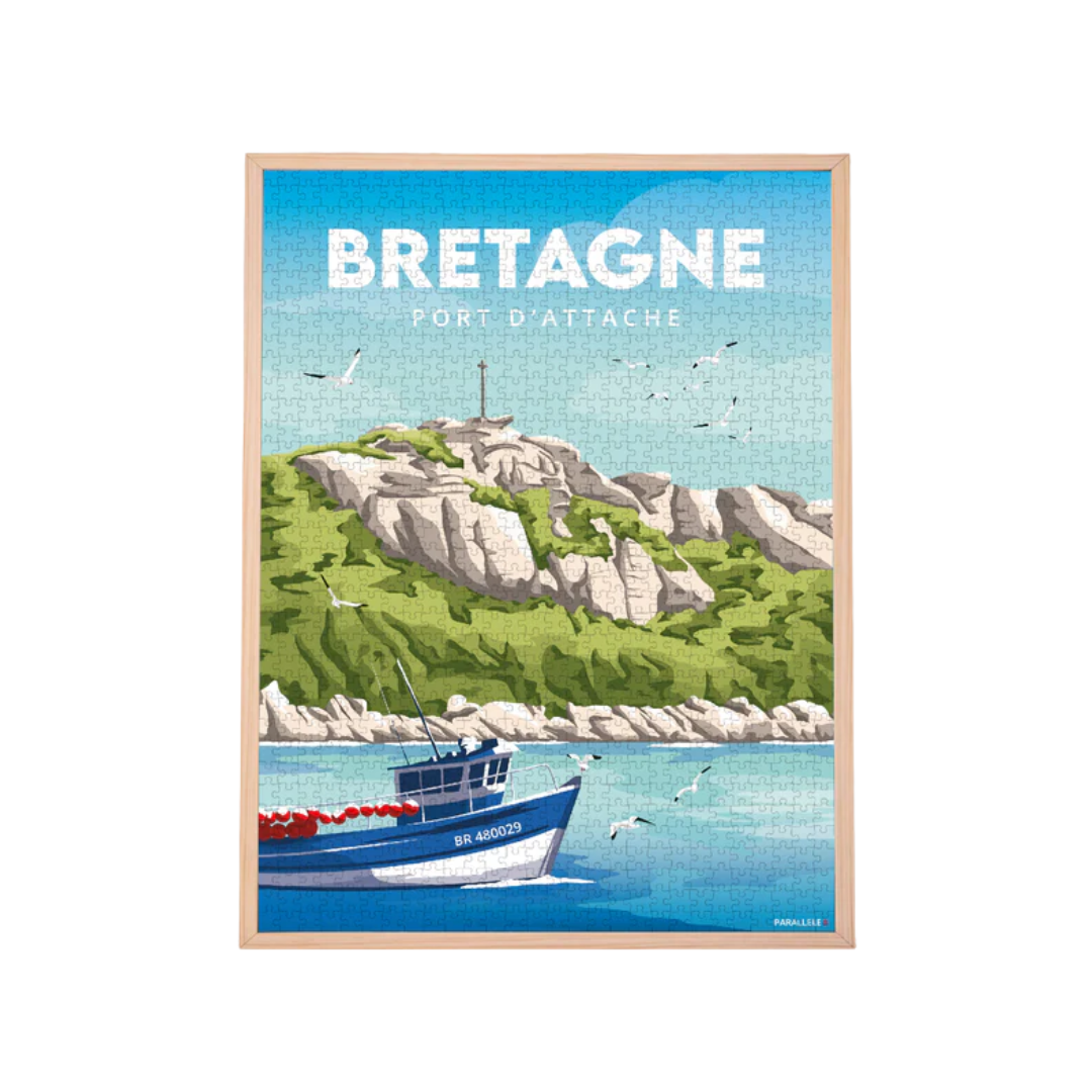 Puzzle Parallèle 48 - Bretagne - Port d'attache