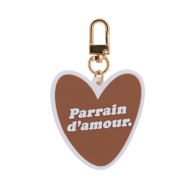 Atelier Wagram - Porte clé Parrain d'amour