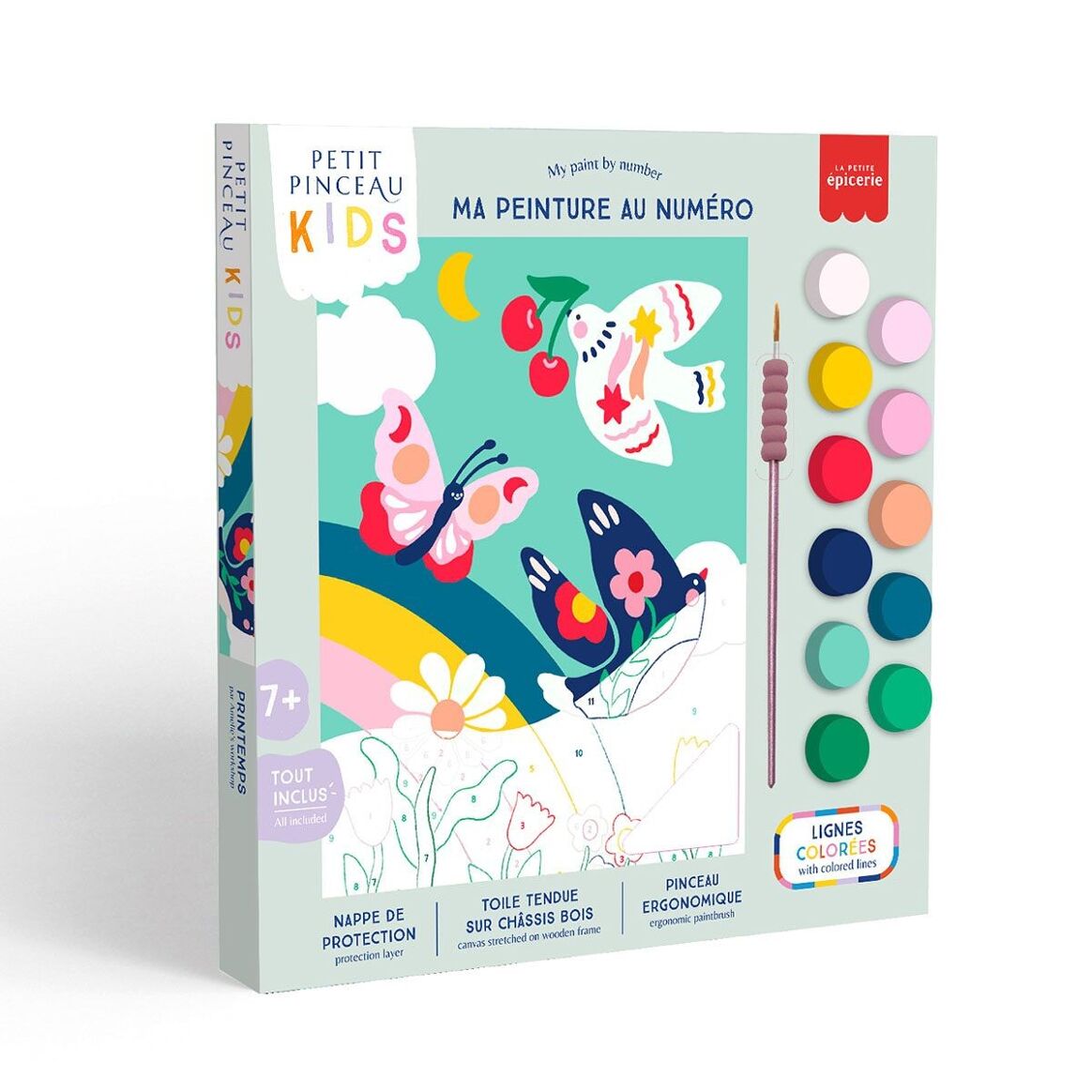 Kit Petit Pinceau Kids - Printemps