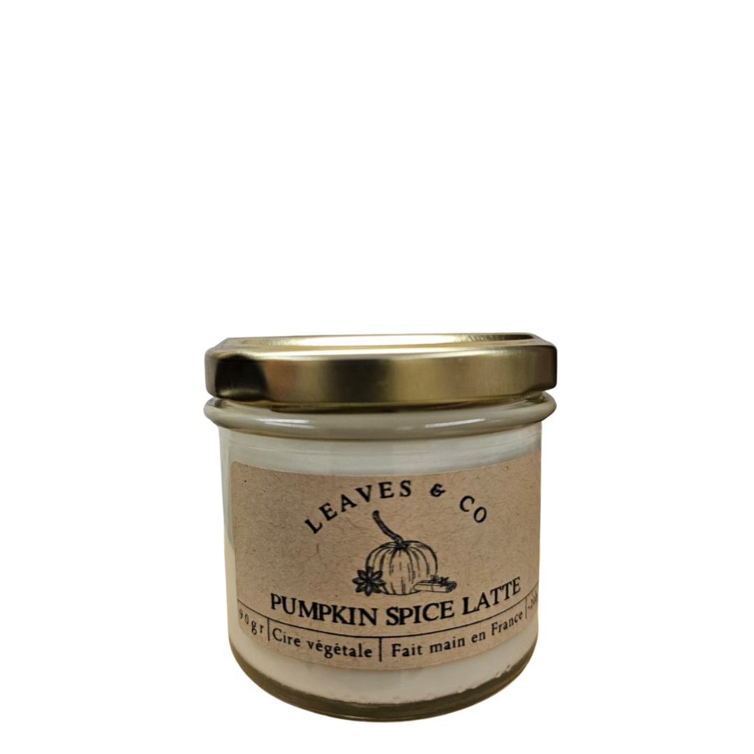 Leaves & Co - Bougies Pumpkin spice latte