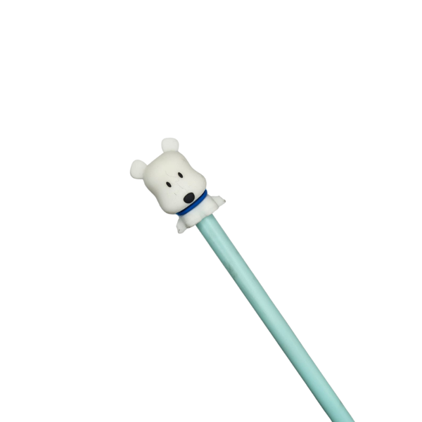 Yuko B - Stylos rigolo - Puppy Love - Bleu