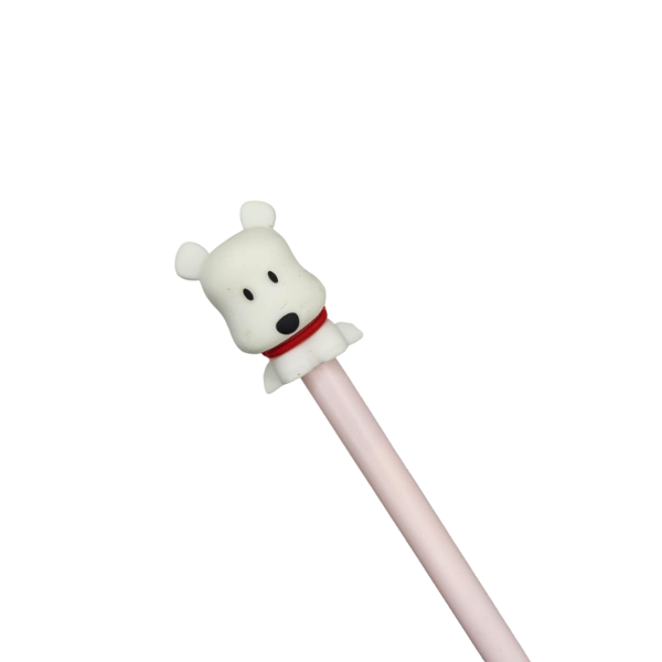 Yuko B - Stylos rigolo - Puppy Love - Rose