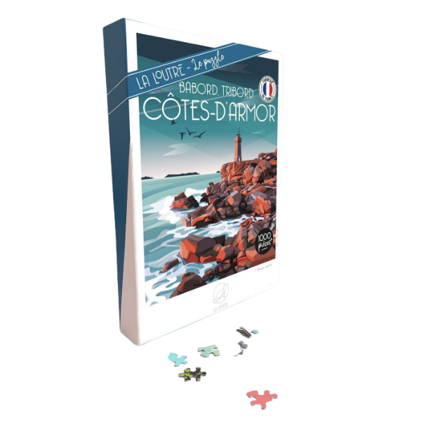 La loutre - Puzzle Côtes-d'armor - 1000pcs