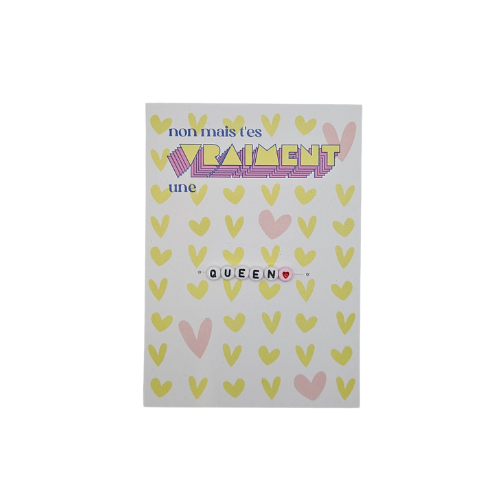 Aurélie Kacel - Carte postale – "T'es vraiment une queen"