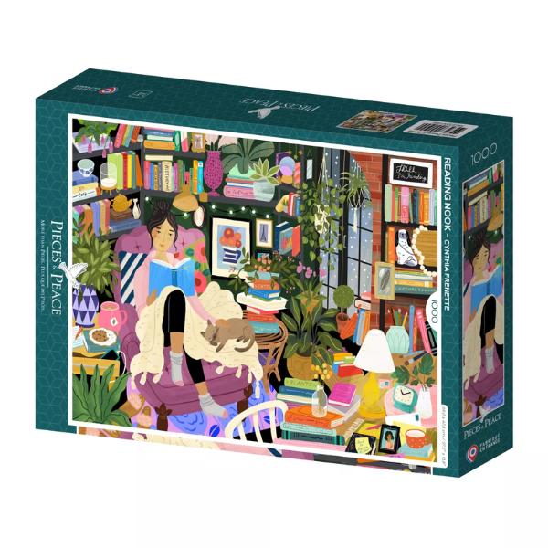 Puzzle Pieces&Peace 1000 Pièces - Reading Nook