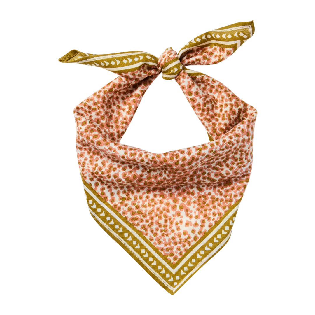 Petit foulard Savane Rosee - Bonheur du jour