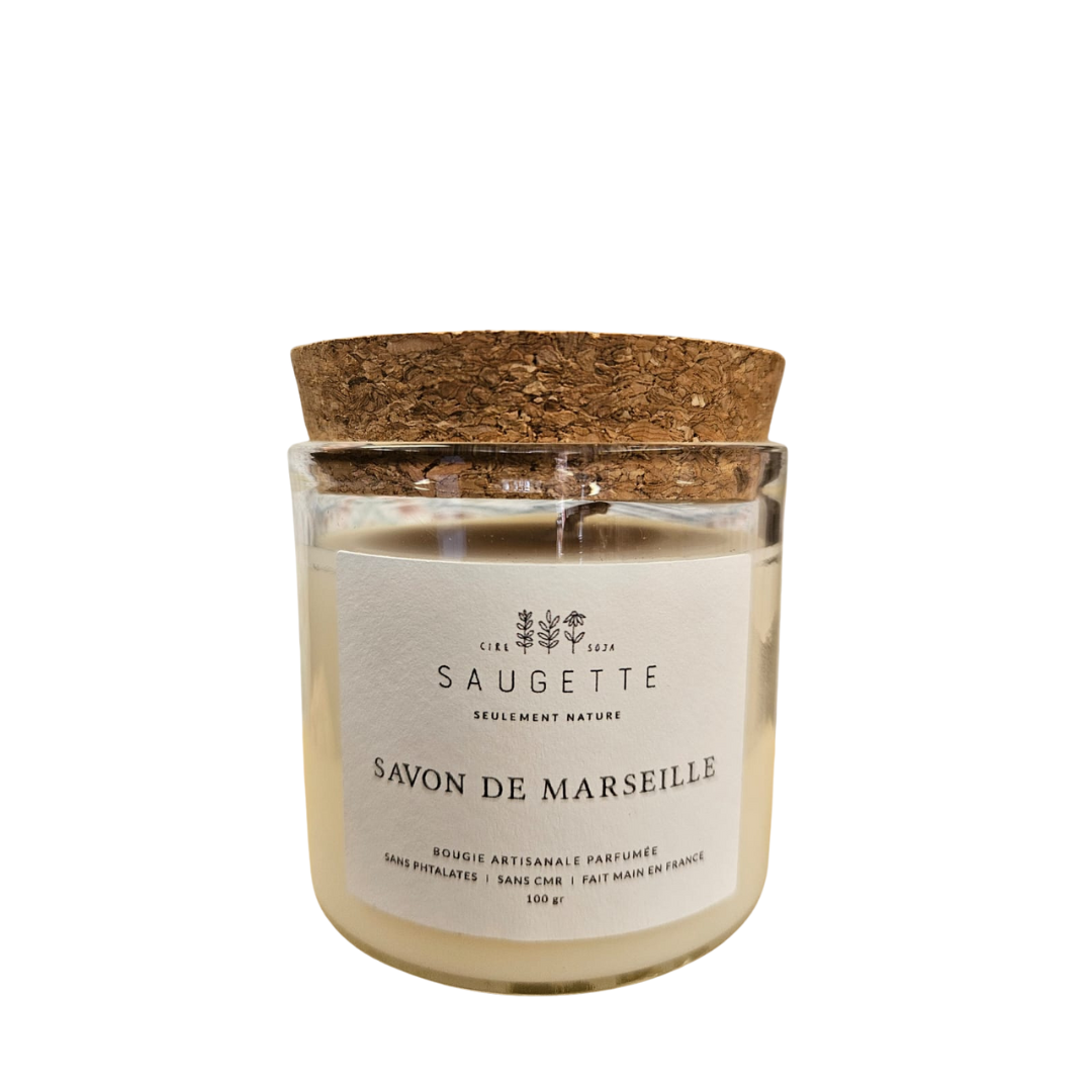 Saugette - Bougies artisanale Savon de marseille