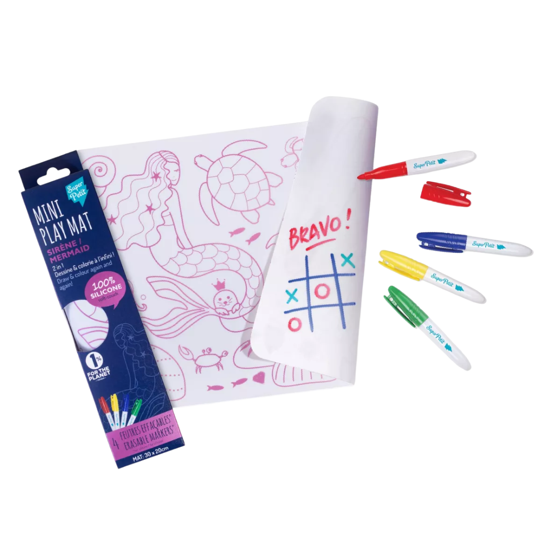 SuperPetit - Coloriage Sirène